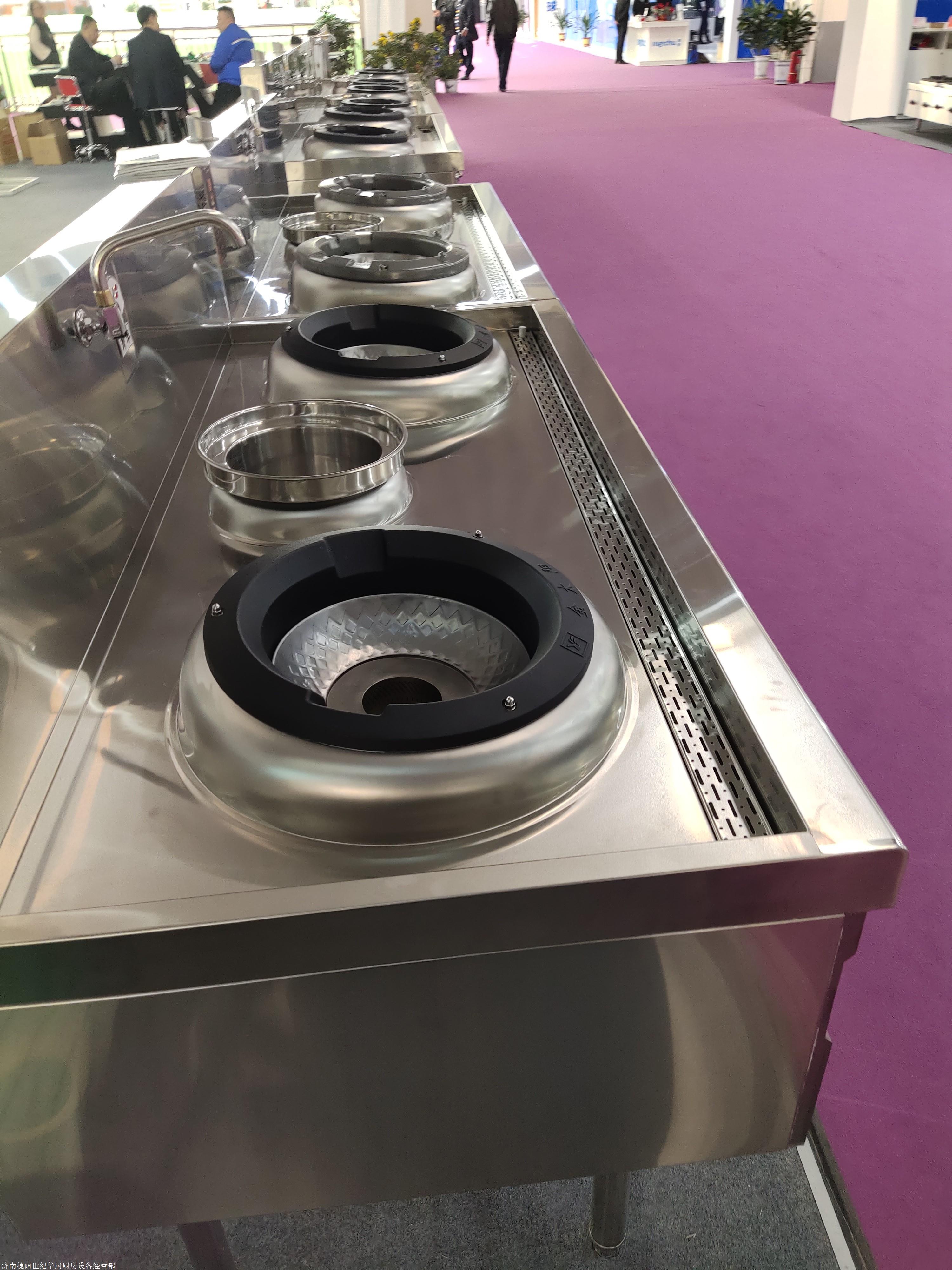 饭店单眼炒菜炉灶 酒店双温单头炒灶 双炒双尾燃气炉灶