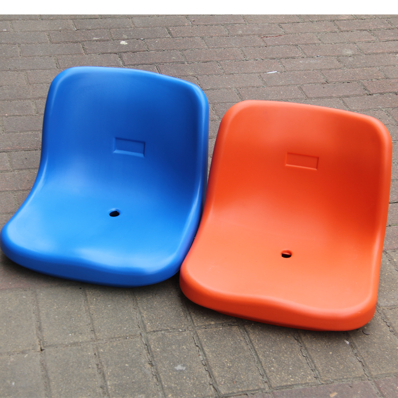 看台座椅体育场靠背中空吹塑座椅广场操场塑料凳子餐桌排椅看台椅