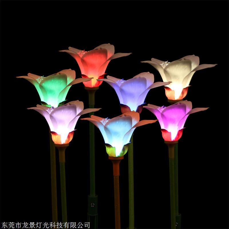 三叶梅花灯led户外景观灯庭院造型灯商场绿化带亮化艺术灯