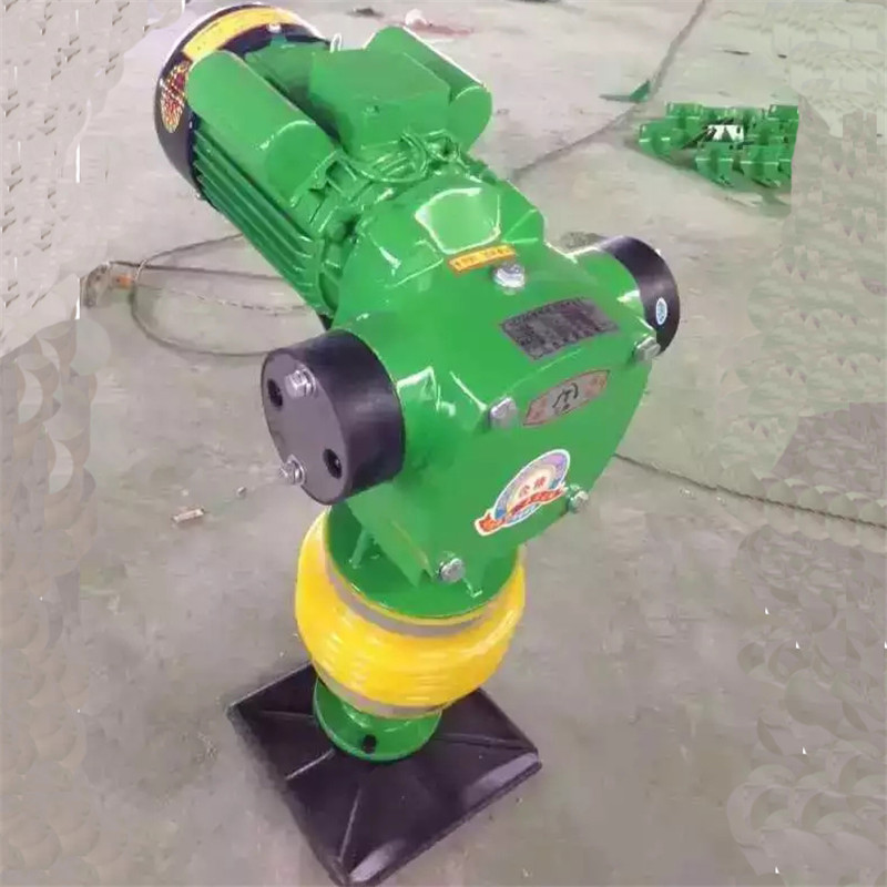 楼房地基夯土机手扶式立式冲击夯电动砸地夯跳跳夯