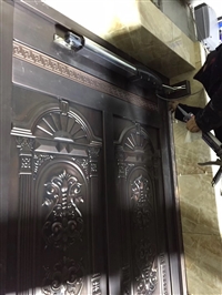    铁原电动折叠悬浮门配件 臂式电动开门机 悬浮门配件总成