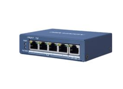 DS-3E0505P-S 海康威视千兆PoE交换机 4个千兆PoE口1个网络口