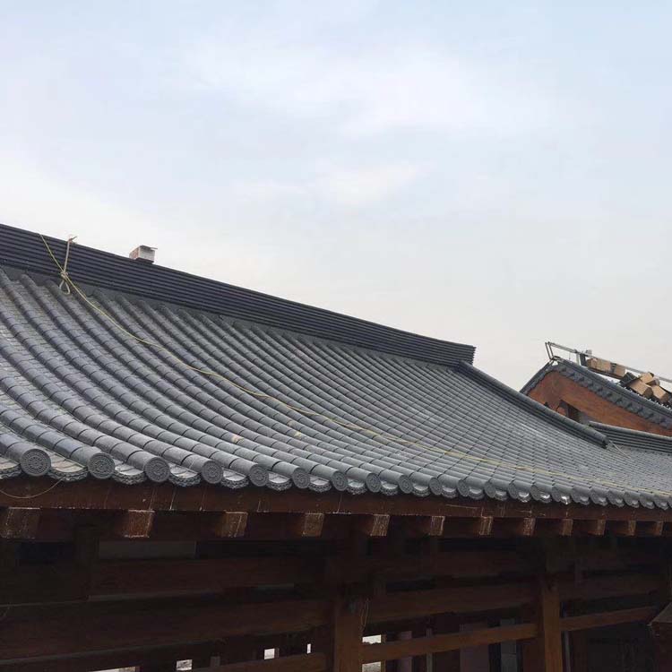 仿古筒瓦的规格2号3号铝合金中式仿古瓦板瓦