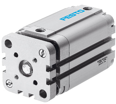 FESTO紧凑型气缸，带防止活塞杆导柱