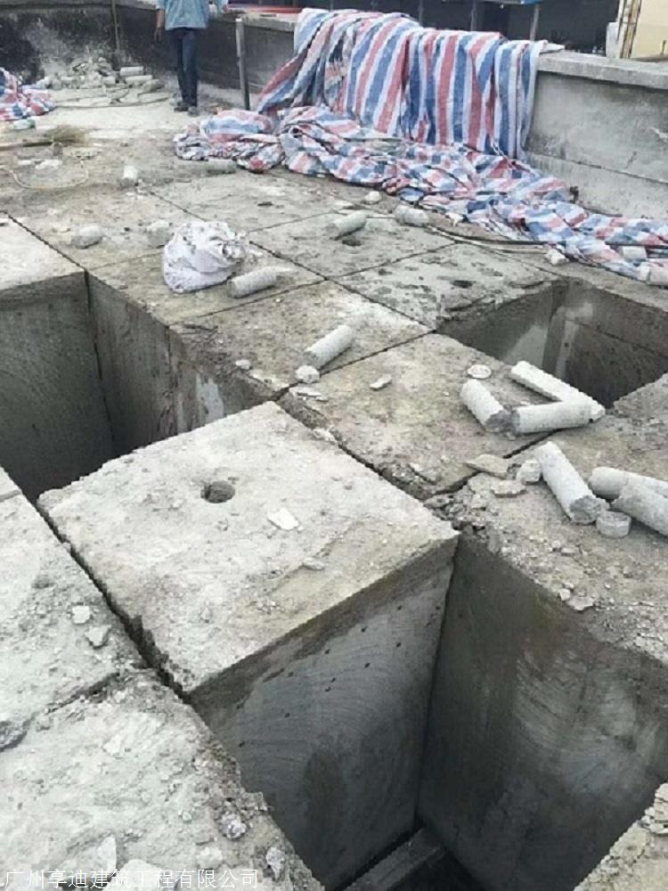 南沙灌梁支护桩切割