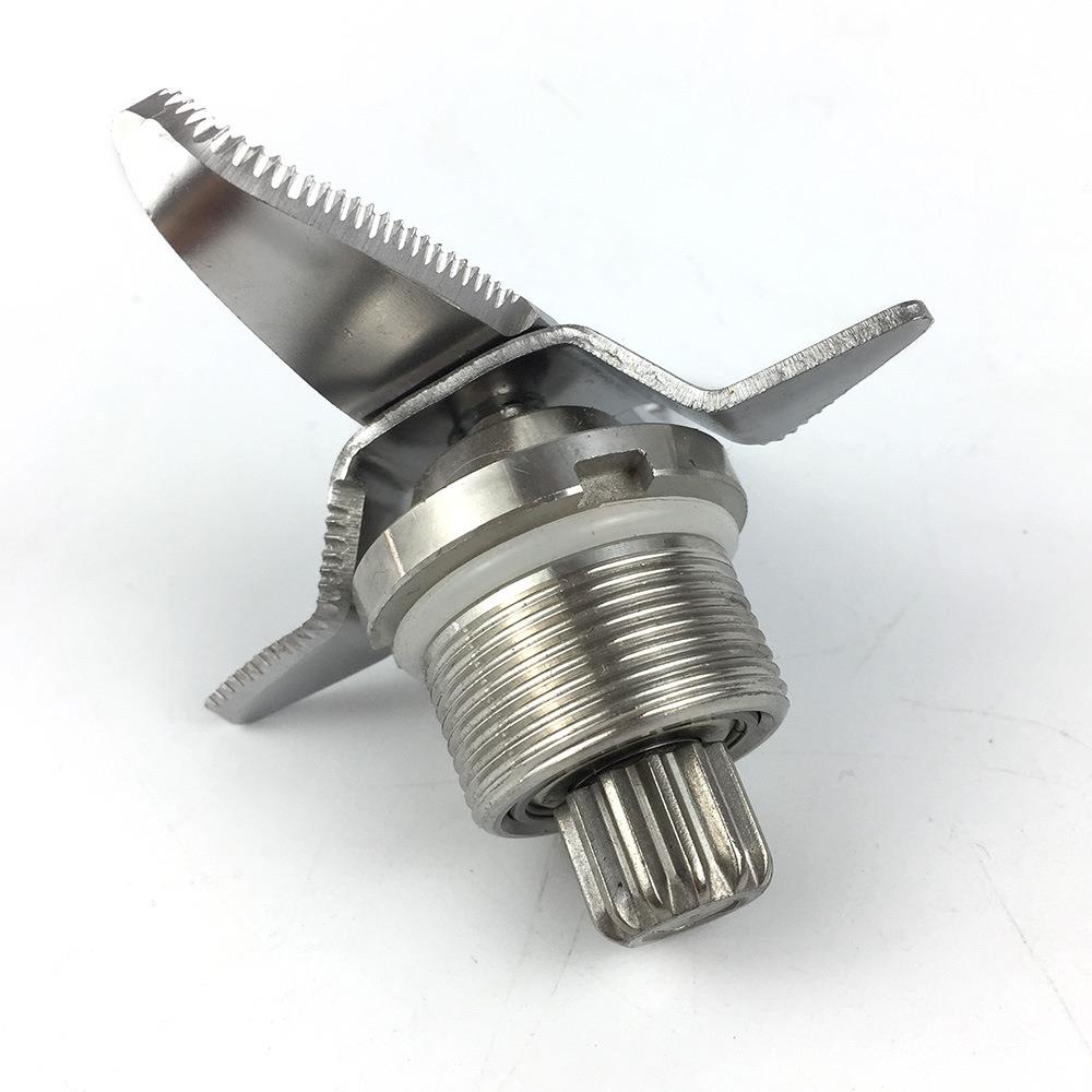 3-5l大容量商用研磨五谷豆浆机刀组牛角不锈钢进口刀片破壁机刀组