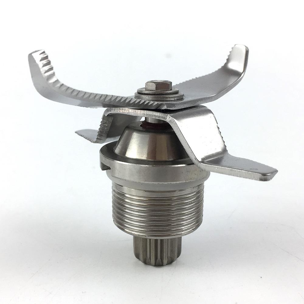 3-5l大容量商用研磨五谷豆浆机刀组牛角不锈钢进口刀片破壁机刀组