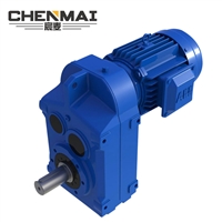 宸麦供应F47卧式齿轮减速机 硬齿面减速箱 轴装式减速机厂家直销