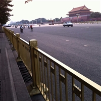 金色护栏 黄金烤漆护栏 金水桥古铜色护栏 泰州厂家直供