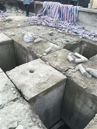 萝岗地铁支撑冠梁切割