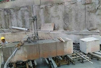 江门房建基坑支撑梁切割