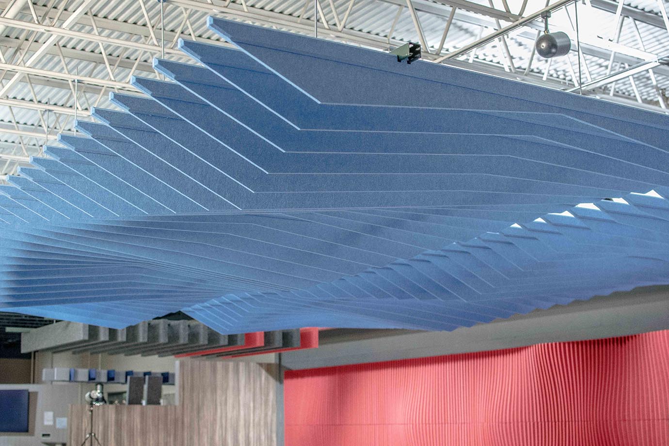 苏州聚酯纤维吸音板 吸声天花吊顶 PET聚酯纤维消音版