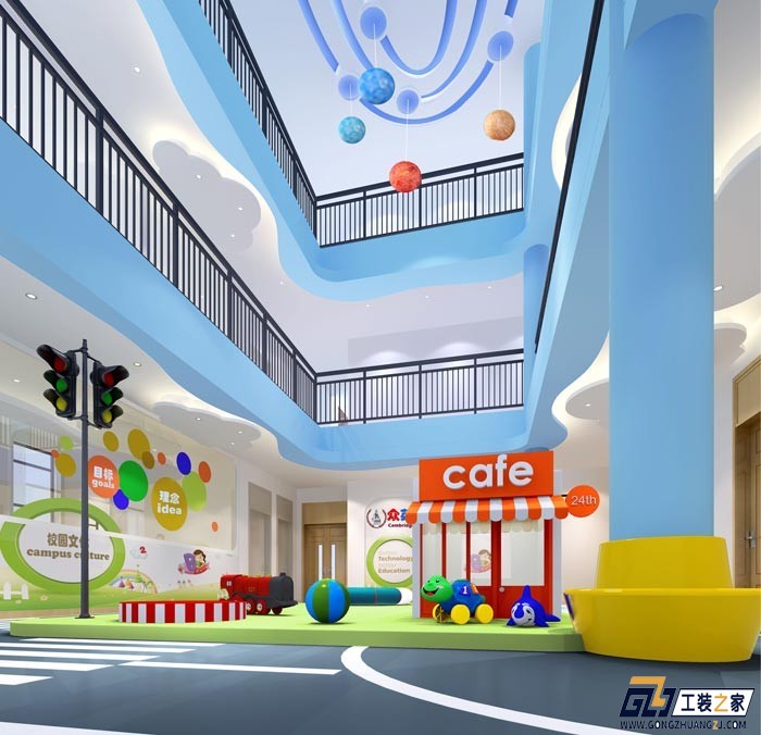 西安国际双语幼儿园装修案例