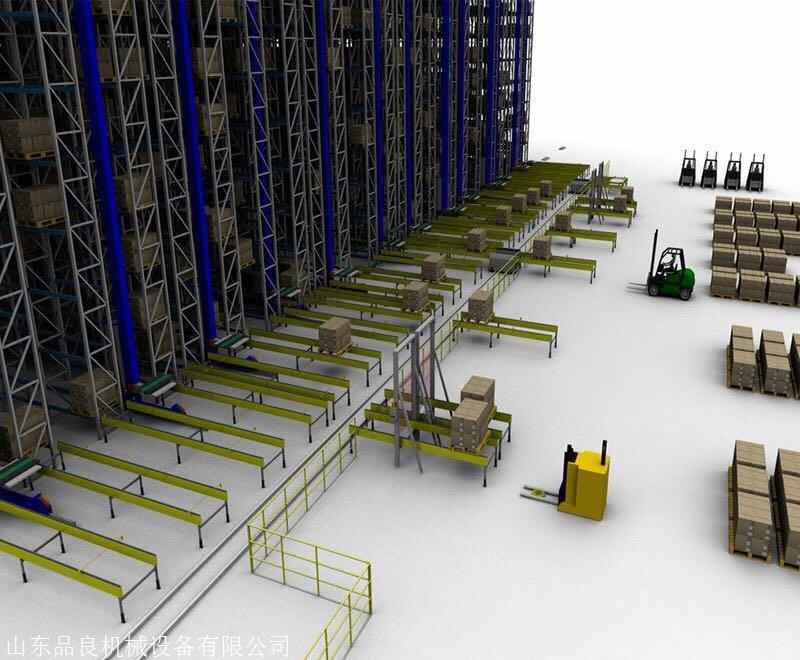 出口貨架升降自動倉庫自動立體庫貨架智能倉儲堆垛倉儲設備