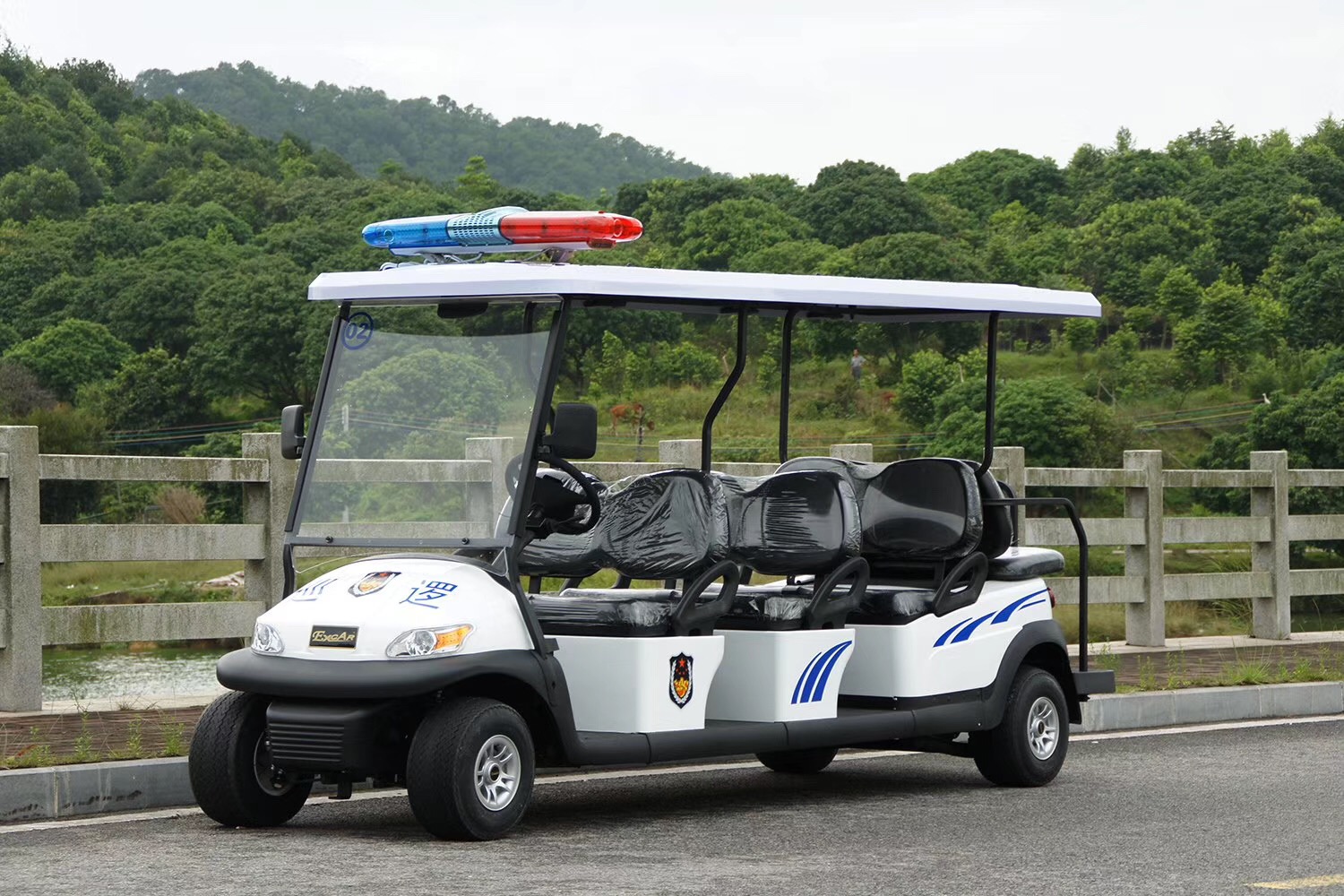 电动高尔夫球车保安巡逻车出售