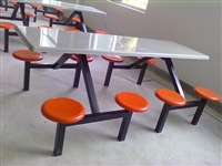 桂林学生餐桌椅批发 防火板餐桌椅价格 家用餐桌椅尺寸