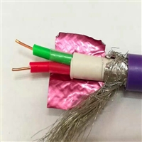 Profibus DP通讯电缆 2*0.64/22AWG 2芯紫色