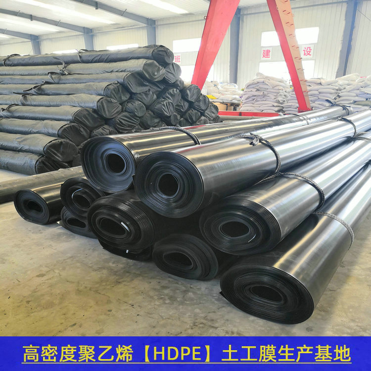 辽宁2.0mmHDPE土工膜批发商，2.0HDPE膜施工、光面2.0HDPE膜图片