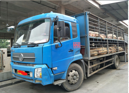 中山东风天锦68米180dfh家畜运输车经销商4s店报价图片