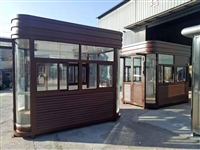 哈尔滨岗亭厂家-承接各式不锈钢岗亭，售货岗亭，保安门卫房