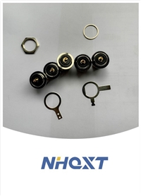 单芯航空插头 航插 UHF插座 镀金  对讲机专用 齐讯通/NHQXT