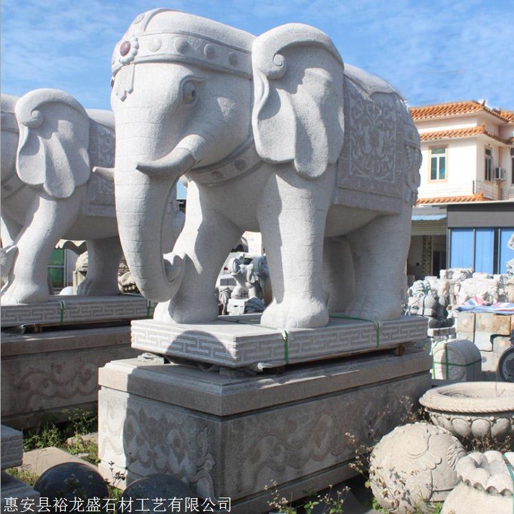  石雕大象造型   大象石雕价格  福建石雕厂
