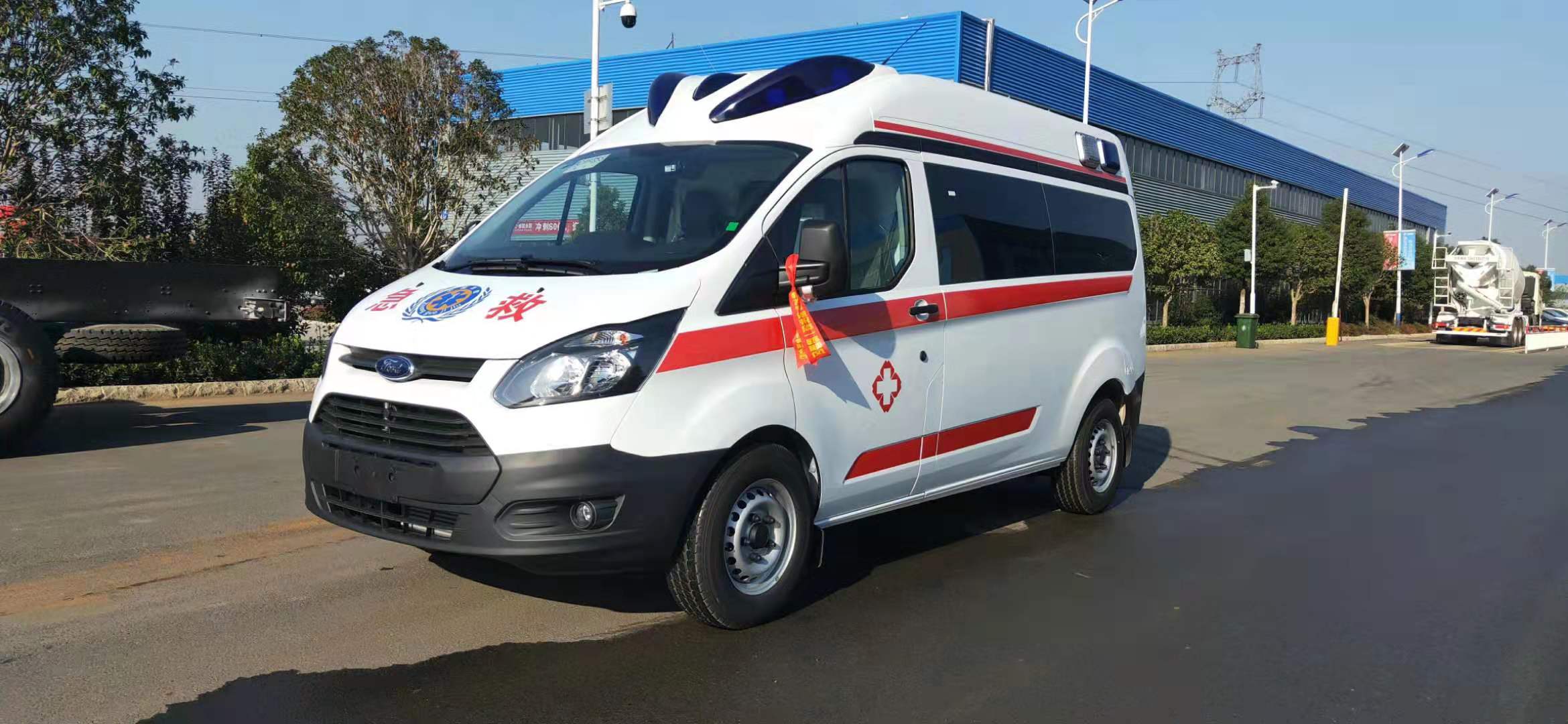 江铃新全顺v362救护车厂家出厂价可分期
