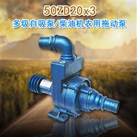 50ZD20x3卧式自吸泵农田灌溉泵