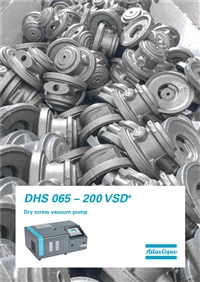 DHS065-200VSD+阿特拉斯干式螺杆真空泵