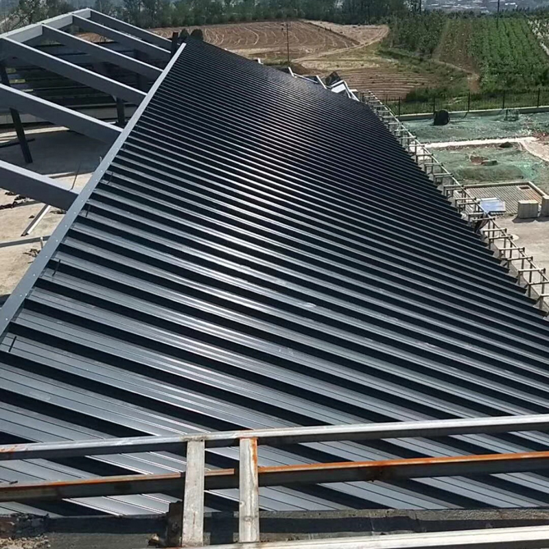 铝镁锰合金屋面板180度直立锁边65-330型