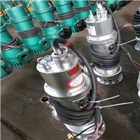 江苏宿迁化工污水不锈钢BQS100-20-11kw防爆潜水泵