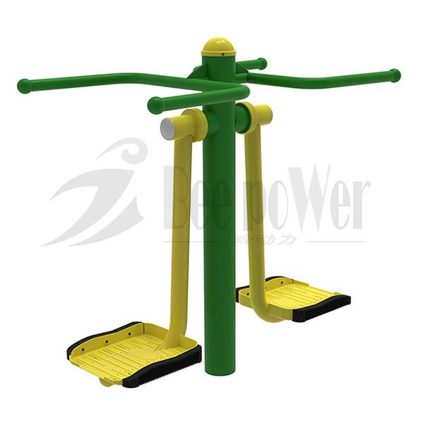 山东蜂动力户外健身器材双位钟摆器