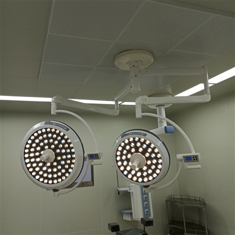 led双头吊式冷光无影手术灯冷光源无影灯