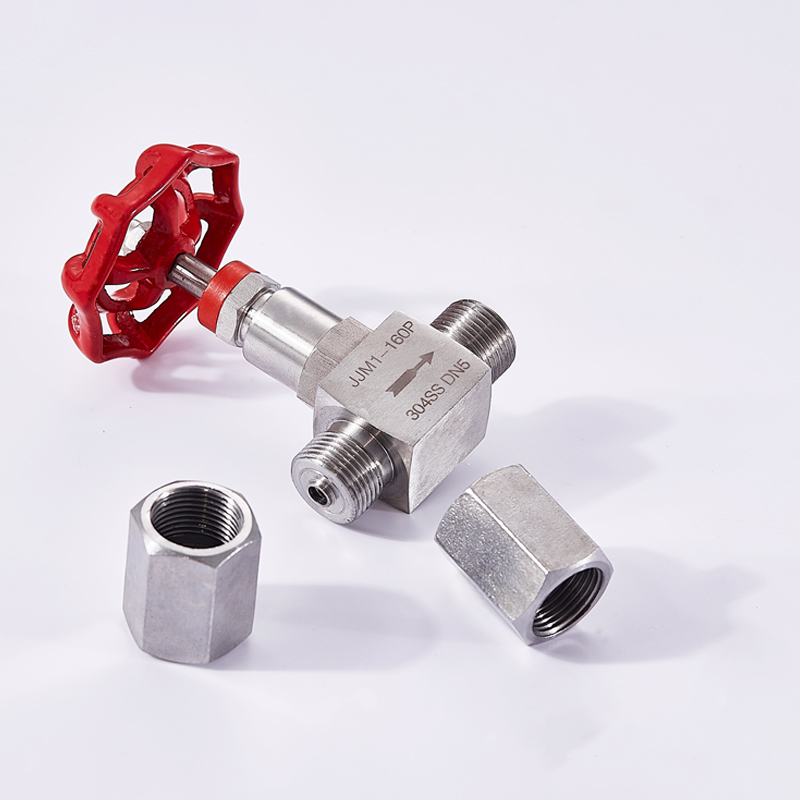 jjm1丝扣仪表阀304压力表阀不锈钢内螺纹针型阀