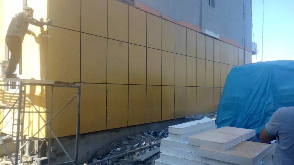 铝板岩棉一体板 真金板一体板 保温外墙装饰厂家