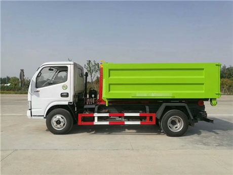 垃圾箱容积5立方6立方建筑垃圾运输车 车厢可卸式垃圾车