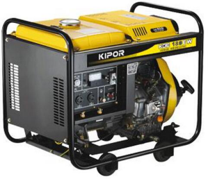 山东泽荣电焊两用发电机组KDE180EW