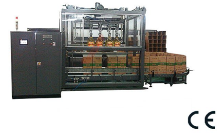 饮料包装设备厂家-饮料啤酒装箱机-抓取式装箱机-中意隆装箱机