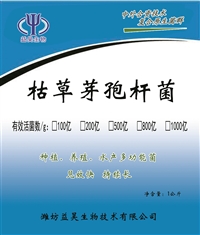 生物有机肥专用菌种 枯草芽孢杆菌1000亿价格