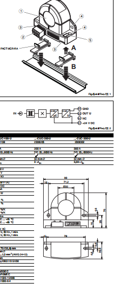 PHOENIX通用变送器:2308302示意图?