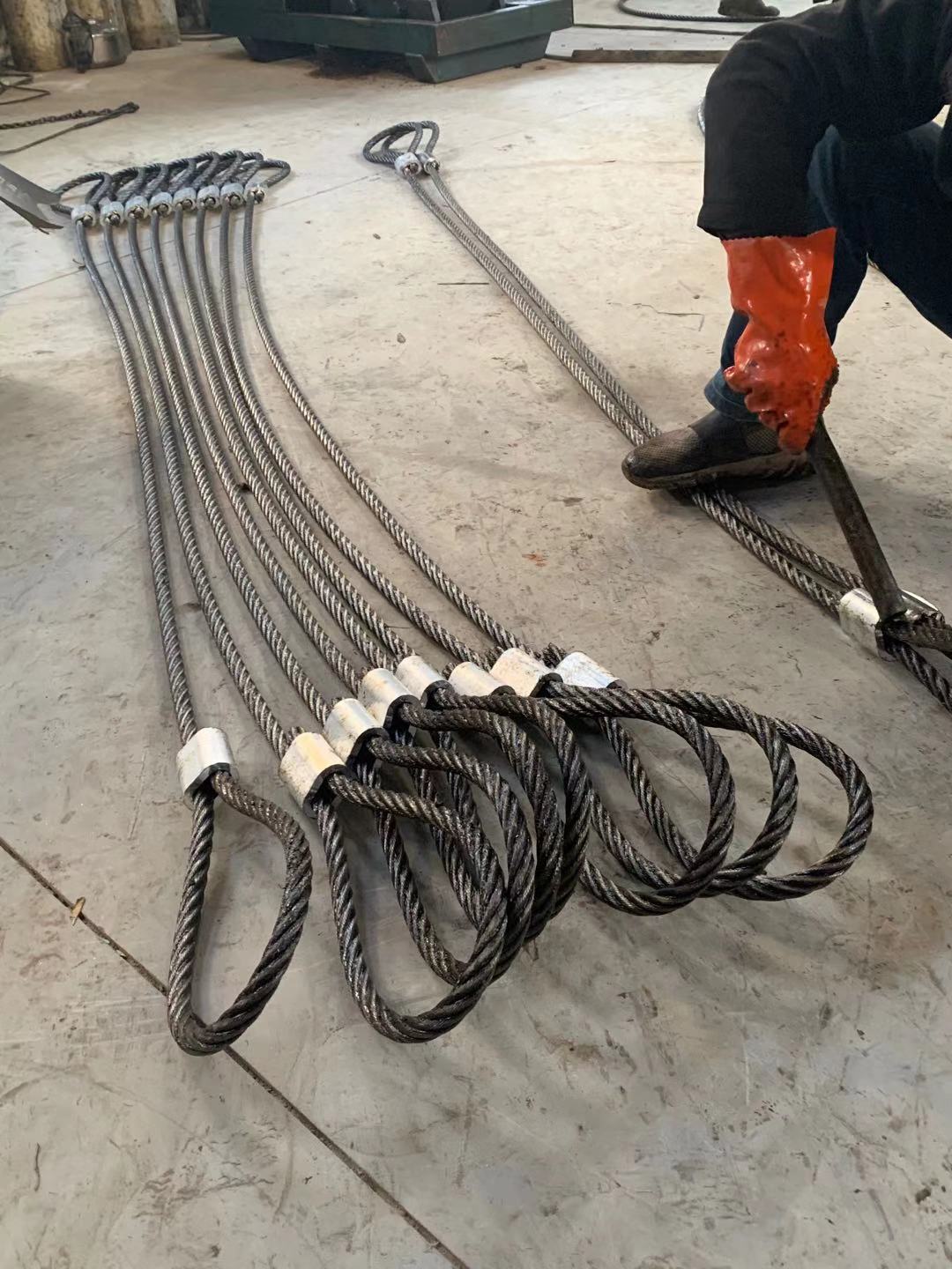 压制钢丝绳钢丝绳加工性能稳定具有较强的耐腐蚀能力