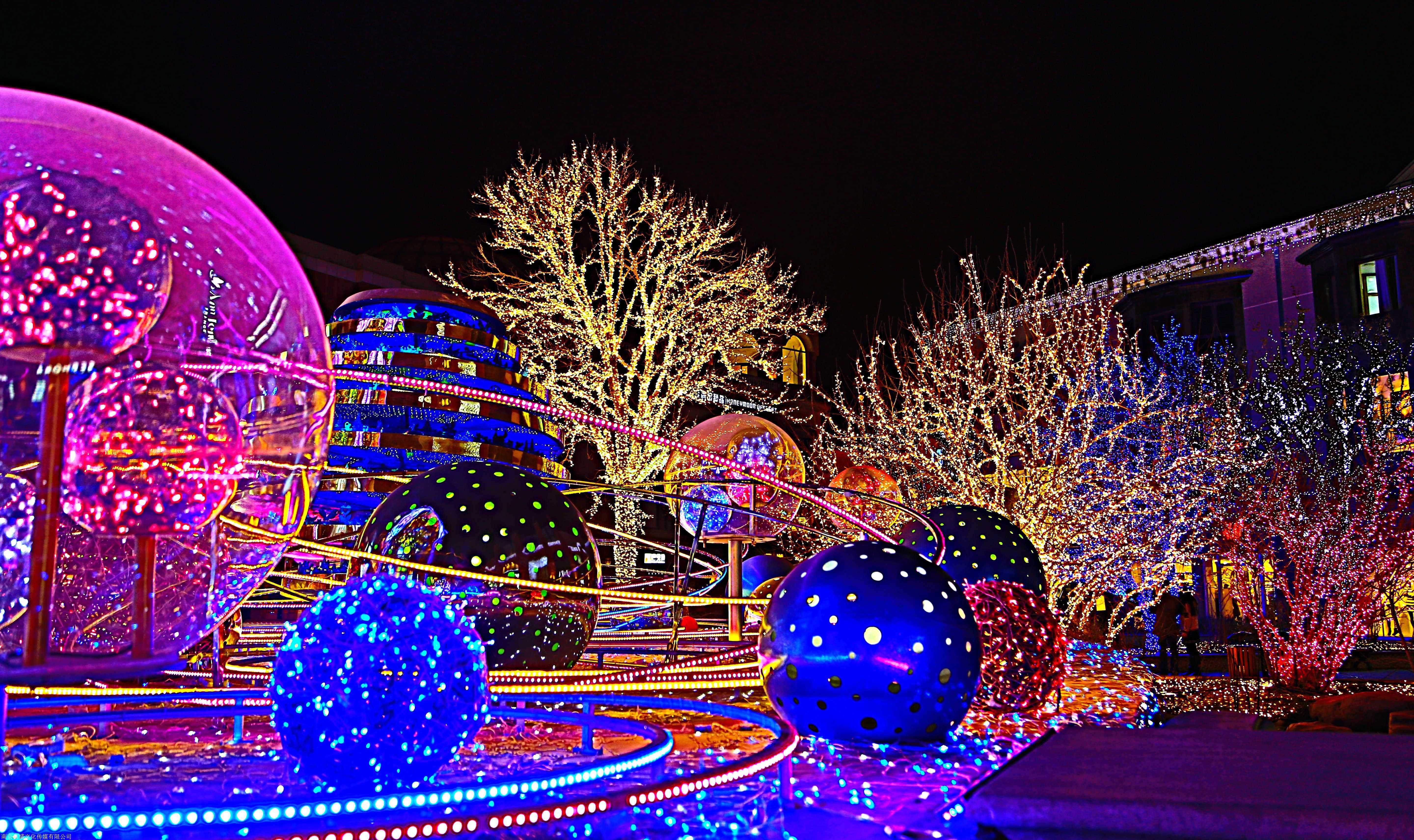 大型灯光造型灯光长廊租赁出租供应商