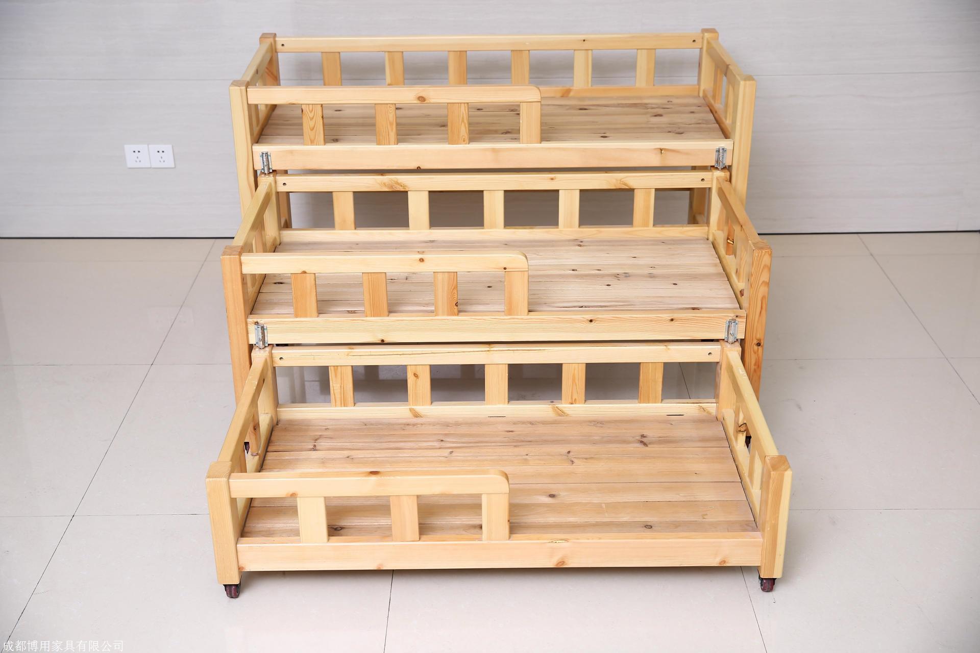 四川幼儿园三层推拉床四川推拉床四川幼儿园家具厂家