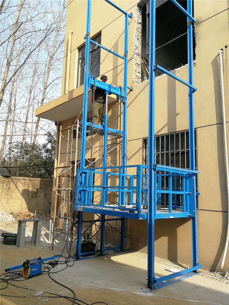 揭阳供应5吨升降货梯液压升降机厂家