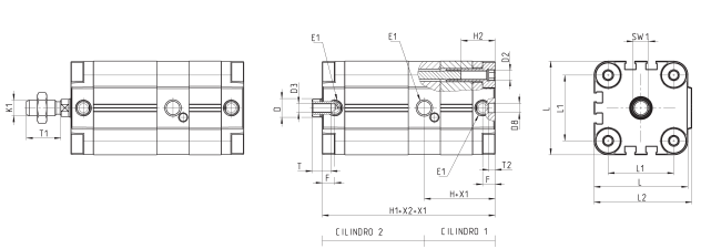 康茂盛CAMOZZI：31 系列多位型气缸