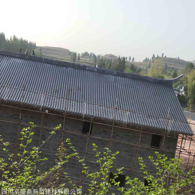 成都古建寺院瓦设计施工