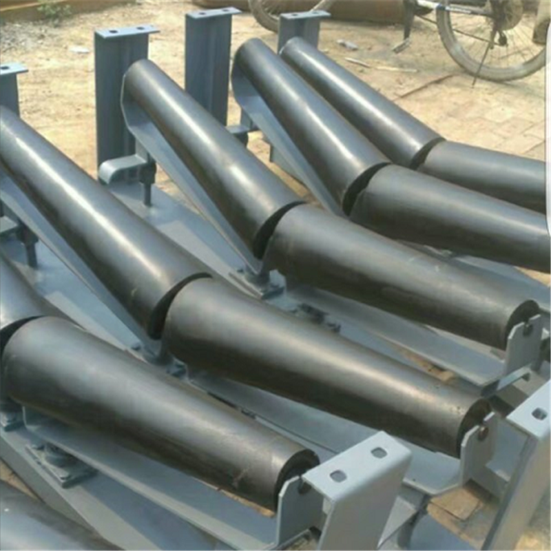 锥形托辊厂家直销各类规格托辊输送机用托辊价格公道