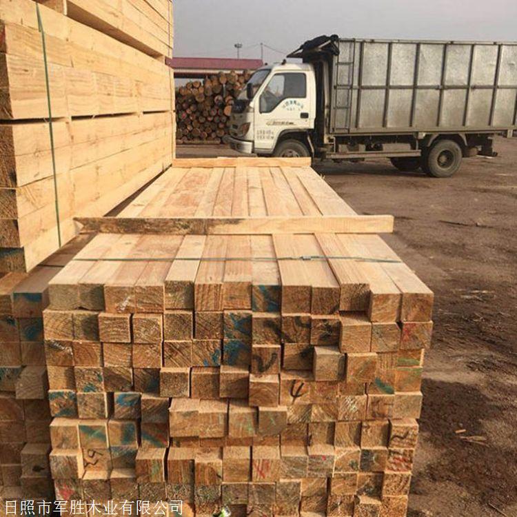 芜湖建筑木方 3米工地木方 建筑木方批发