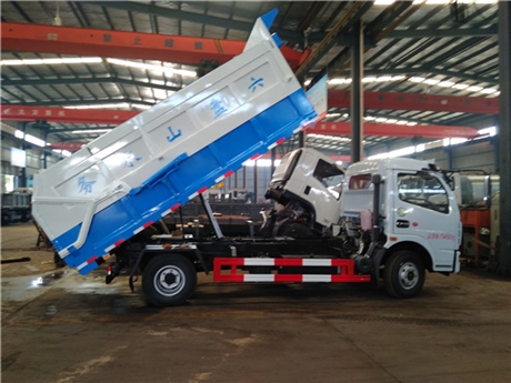 8立方粪污清运车-收集粪污畜禽粪便自卸车