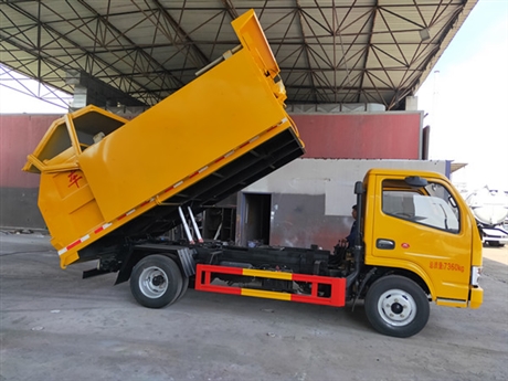 环保无泄漏运输污泥车 5方5吨运输污泥车报价